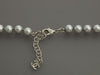 Chanel Gray Pearl Long Necklace
