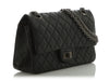 Chanel Black Quilted Distressed Calfskin Reissue 225