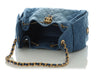 Chanel Small Blue Denim 25 Bag