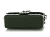Chanel Mini Dark Green Quilted Caviar Classic