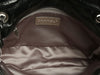 Chanel Black Glazed Calfskin Twisted Flap