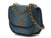 Chanel Small Denim Messenger Bag