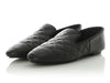 Chanel Black Quilted Lambskin Loafers with Pouch
