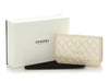 Chanel Beige Quilted Lambskin Wallet on Chain WOC