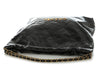 Chanel Black Quilted Shiny Calfskin 22