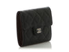 Chanel black classic wallet