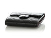 Chanel black classic wallet