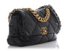 Chanel Medium Black Quilted Lambskin 19 Flap