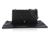 Chanel Jumbo Black Quilted Lambskin Classic Double Flap