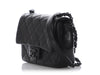 Chanel Mini Black Quilted Shiny Caviar Incognito Flap