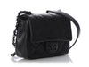 Chanel Mini Black Quilted Shiny Caviar Incognito Flap