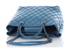 Chanel Medium Blue Easy Shopping Tote