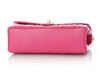 Chanel Fuchsia Quilted Lambskin Madame Flap
