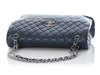 Chanel Navy Quilted Calfskin The Business Flap