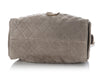Chanel Medium Gray Suede 25 Bag