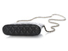 Chanel Black Quilted Caviar 24A Clutch with Chain