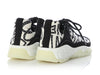 Chanel Black and White Graphic Logo Sneakers