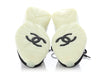 Chanel Black and White Graphic Logo Sneakers