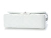Chanel Jumbo White Quilted Caviar Classic Double Flap