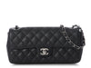 Chanel Black Quilted Caviar East-West Flap