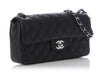 Chanel Black Quilted Caviar East-West Flap