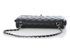 Chanel Black Quilted Caviar East-West Flap