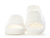 Chanel White Terry Cloth Coco Beach Slide Sandals