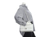 Chanel Medium/Large White Quilted Caviar Classic Double Flap