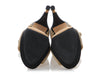 Chanel Gold and Black Pumps