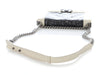 Chanel Black and Cream Glazed Calfskin Boy Bag