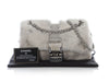 Chanel Gray Lapin Fur Flap