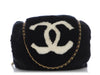 Chanel Black Lapin Fur Muff