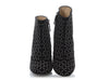 Chanel 15A Black Suede Chain Short Boots