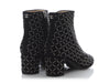 Chanel 15A Black Suede Chain Short Boots
