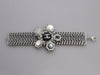 Chanel Large Tweed Logo Bracelet