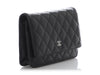 Chanel Black Quilted Lambskin Wallet on Chain WOC
