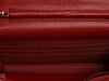 Chanel Red Quilted Caviar Wallet on Chain WOC