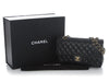 Chanel Medium/Large Black Quilted Caviar Classic Double Flap