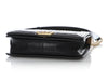Chanel Old Medium Black Chevron-Quilted Caviar Boy Bag