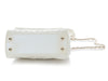Chanel Extra Mini Iridescent White Quilted Caviar Coco Handle
