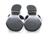 Chanel Silver and Black Fantasy Thong Sandals