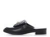 Chanel Black Lambskin Loafer Mules