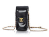 Chanel Vintage Black Patent Crossbody