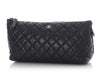 Chanel Large Black Quilted Caviar Cosmetic Pouch