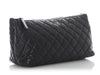 Chanel Large Black Quilted Caviar Cosmetic Pouch