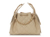 Chanel Small Beige Caviar 25 Bag