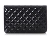 Chanel Black Quilted Patent Golden Class Wallet on Chain WOC