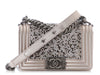 Chanel Small Pink Strass Crystal Boy Bag