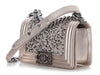 Chanel Small Pink Strass Crystal Boy Bag