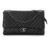 Chanel XXL Black Quilted Calfskin Travel Flap